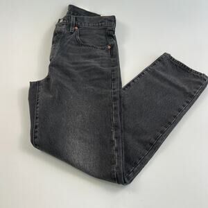 Levi's Premium Women 501 Original Fit High Rise Jeans Black 26x32